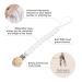 Premium Silicone Pacifier Clip - Safe Holder for Baby and Toddlers - Neutral White - Center Coast Collections - Buy Online on GoSupps.com