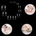 No LIFE 1000PCs Fake Toenail Tips Set - Full Cover False Toenails for DIY Nail Art & Manicure Studios | Clear & Natural Colors 10 Sizes - Buy Online on GoSupps.com
