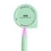 Toothbrush Sanitizer UV Toothbrush Sanitizer and Holder with Fan Drying 3 Minute Timer Toothbrush Covers for Any Toothbrush Rechargeable Portable Biodegradable Eco-Friendly Toothbrush Case (Green)
