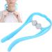 Verdant Touch Roller Neck Massage Tool | Manual Trigger Point Massager for Neck & Shoulders - Blue - Buy Online on GoSupps.com