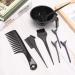 Hair dye kit 8 pieces hair dyes coloring dye kit bowl brush comb hairdresser sectioning clip hairdresser dye tool - Buy Online on GoSupps.com