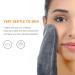 Kinhwa Microfiber Washcloths - Soft & Reusable Terry Slate Gloves 3 Pack (13cm x 20cm) - Gray Face Cleaning & Bathing Accessories - Buy Online on GoSupps.com