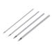 JIESIBAO 100PCS Mixed Stainless Steel Body Piercing Needles - Sterile Disposable Ear Nose Navel Nipple Lip Piercing Needles 14G 16G 18G 20G Mix Size - Buy Online on GoSupps.com