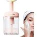 Virtcooy Foam Maker for Face Wash - Type Rotating Facial Cleanser Foaming Bottle Automatic Rebound - Detachable Facial Cleansing Tools for Travel Household Fine Foam Deep Cleansing Pink - Buy Online on GoSupps.com