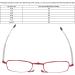 Buy Bezax Fashion Red Reading Glasses - Foldable Presbyopia Glasses with Blue Light Blocking & Portable Storage Box for Men & Women - Perfect for Seniors - Buy Online on GoSupps.com