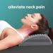 Ergonomic Neck and Back Extensor | Adjustable Lower Back Massager for Posture Correction | Gray Spine Support - Buy Online on GoSupps.com