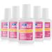 5 Pieces Nail Glue Quick Nail Tip Glue Extra-Strong Nail Glue False Nail Adhesive Quick Dry Super Strong Nail Tip for Artificial Acrylic Nails Tips Professional Quality Salon Use 5PCS Nail Glue