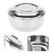 Stainless Steel Rasis Soap Shell Container with Lid - Durable Classic Design for Travel Salon & Home Use - Buy Online on GoSupps.com