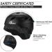 Odoland Snow Ski Helmet and Goggles Set - Sports Protective Gear for Skiing and Snowboarding - Black - Size S (21-22''/54-56cm) - Buy Online on GoSupps.com