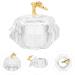 minkissy Tools Nail Liquid Holder Nail Dish Cup Acrylic Nail Supplies Dappen Dish for Acrylic Nails Nail Powder Holder Nail Dish with Lids Nail Dappen Dish Manicure Glass Saucer Cup - Buy Online on GoSupps.com