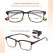 CARA 2 Pack Progressive Multifocus Reading Glasses with Blue Light Blocking - Workspace for Near Range (C2 2.00 Diopters) - Buy Online on GoSupps.com