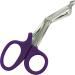 7.5'' Stainless Steel Trauma Shears - Purple | Medical Bandage Scissors for Emergency Supplies - Buy Online on GoSupps.com