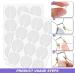 Glasses Nose Pads for Eyeglasses 24 Pairs Eye Glasses Soft Nose Pads Nosepads for Glass Eyeglasses Plastic Frames 19 x 8 mm - Buy Online on GoSupps.com