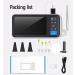 BAIXDM Digital Otoscope Camera - 4.5 HD Screen 3.9mm Ear Scope with Light Photo & Video Recording - Buy Online on GoSupps.com