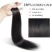 SEGO TAPE Extensions - 100% Remy Hair Adhesive Tape 24'' (61cm) - 20 Pieces + 10 Free Tapes Smooth Black #1 - Premium Quality Hair Extensions - Buy Online on GoSupps.com