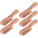 Wooden Hair Comb with Ergonomic Handle Prevent Slip Lightweight Portable Close Tooth Peach Wood Hair Comb for Hair and Beard Grooming - Buy Online on GoSupps.com