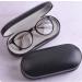 Buy 2 in 1 Double Sided Contact Lens Case - Portable Glasses Case with Mirror Tweezers & Applicator - Ideal for Home & Travel - Black - Buy Online on GoSupps.com