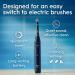 Buy Oral-B iO Series 2 Rechargeable Electric Toothbrush - Night Black Gentle Care Brush Head 3 Modes Automatic Pressure Sensor - Fast International Shipping - Buy Online on GoSupps.com