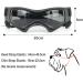 PETLESO Dog Goggles - Anti-UV Safety Sunglasses for Small/Medium Dogs | Eye Protection in Black - Buy Online on GoSupps.com
