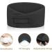 Handmade Cotton Sleep Mask with Earplugs - Light Blocking Adjustable Eye Cover for Deep Sleep - Double Thickened Nose Wing - Perfect for Men & Women (Black - Buy Online on GoSupps.com