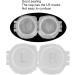 Entatial Contact Lens Case Kit - Waterproof Dustproof Non-Slip Silicone Travel Case for Office & Home Use - Buy Online on GoSupps.com