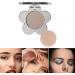 Eyeshadow Singles - Highly Pigmented Eye Makeup Eyeshadow Makeup Highlighter Matte Flower Shape Eye Shadow Long Lasting Wear Glitter Primer Palette 103 - Buy Online on GoSupps.com