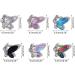 10Pcs 3D Colorful Nails Jewelry DIY Manicure Decals Nail Art Nail Tips Rhinestones Decorations Accessory Nail Art Decorations for Women Miniature Crystal Nail Ornaments Elegant - Buy Online on GoSupps.com