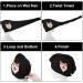 Cartoon Akita Dog Microfiber Hair Towel Wrap for Women - 10x26 Inch Super Absorbent Hair Turban with Button | Perfect for Quick Drying - Buy Online on GoSupps.com