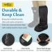 Orthopedic Air Walker Boot Cover for Ankle Fracture - Waterproof Snow Boot Protector (Black) - Buy Online on GoSupps.com