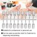 5 Piece Nail Tip Polish Set - Artificial Nails & Accessories | DIY Nail Art Gel Color Display Card & Practice Palette - Buy Online on GoSupps.com