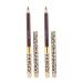 Housoutil Lot de 2 Crayons Sourcils Double Embout Pinceau Int gr Couleur Caf Clair 5 Texture Fine pour Maquillage Naturel Usage Professionnel et Personnel Facile Transporter