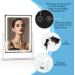 BRIGHTINWD Hollywood Vanity Mirror with Lights - Touch Control, 3 Color Modes, 10X Magnification, 360 Rotation - 16 White - Buy Online on GoSupps.com