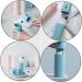 Plafope Travel Toothbrush Set - 2-Piece Blue Toothbrush Case & Holder Outdoor Toothpaste Container 19x6.2cm - Perfect for International Travel - Buy Online on GoSupps.com