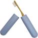 Dental Aesthetics Eco Wheat Straw Toothbrush Travel Case x 1 (Blue) - Buy Online on GoSupps.com