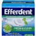 Efferdent Denture Cleanser Tablets | Fresh & Clean | Mint Flavor | 44 Count | Pack of 1