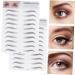Didiseaon 6 Pcs 3d Eyebrow Stickers Hair Accessories Eyebrow Transfer Stickers Tool Eyebrow Trimming 6d ze008x3pcs Blackx3pcs - Buy Online on GoSupps.com