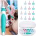 ARTISTORE Ear Wax Remover Kit - Upgraded Soft Silicone Spiral Cleaner with 16 Replacement Heads for Safe Earwax Removal - Q-tip Alternative for Adults & Kids - Green - Buy Online on GoSupps.com