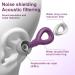 Silicone Ear Plugs - Water Drop Noise-Cancelling Waterproof Improve Sleep & Focus - 3 Sizes Available (Grey - Buy Online on GoSupps.com