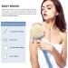 SetSail Shower Body Brush with Bristles and Loofah - Long Handle Back Scrubber for Men and Women - Exfoliating Shower Brush for Skin Massage - Buy Online on GoSupps.com