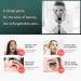 Luejnbogty Heated Eyelash Curler 2 in 1 Clip-Type Eyelash Curler with Comb USB Rechargeable Portable Electric Eyelash Curler Easy Install - Buy Online on GoSupps.com
