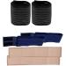 Buy Athletic Tape Wrist Bandages Elastic Support Straps for Fitness & Gym - 3 Pairs | International Shipping - Buy Online on GoSupps.com