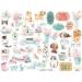 Stamperia Circle of Love Dogs and Cats Chipboard Embellishments - DFLDC29 - Buy Online on GoSupps.com