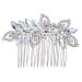 Beaupretty 1pc hair barrettes for women bridal hair barrette hair accessories for women wedding bride headpieces for wedding rhinestone hair accessories hair comb European and American Miss