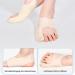 Hallux Valgus Corrector & Bandage - Pain Relief Hammer Toe Separator & Protective Socks for Comfortable Wear with Shoes - Buy Online on GoSupps.com