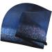 Hair Towel Wrap - Quick Drying Turban with Button | Retro Blue Glitter Hair Drying Towel - Buy Online on GoSupps.com