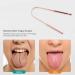 Xiaoxin Stainless Steel Tongue Scrapers for Fresh Breath - 2 Piece Mouth Care Set with Metal Storage Box - Buy Online on GoSupps.com