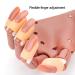 Flexible Nail Practice Hand with 100pcs Refill Tips - Manicure Training Kit - Buy Online on GoSupps.com