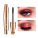 Waterproof Protein Mascara for Long, Thick & Allergy-Free Lashes - Black, One Size - Buy Online on GoSupps.com