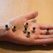 ZHONGJIUYUAN Moxa Sticks for Moxibustion Cone Self Adhesive Mini Moxa Roll Chinese Traditional Self Moxa Tube 20pcs