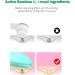 Sonic Facial Cleansing Brush - Soft Silicone Bamboo Charcoal Face Cleanser for Deep Cleansing & Anti-Aging - Green - Buy Online on GoSupps.com